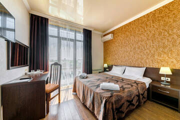 Двухместный номер с 1 кроватью в Гостинице Вавилон